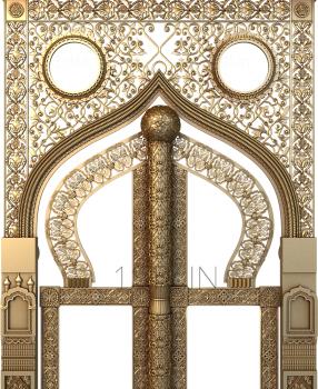 Gates (CV_0076) 3D model for CNC machine